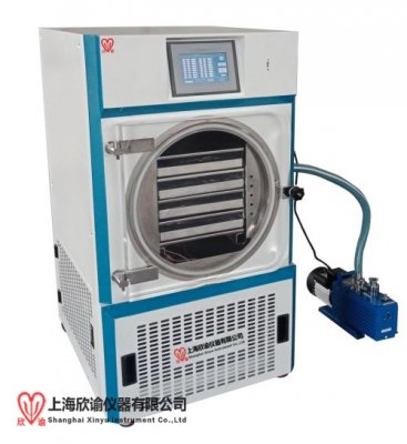 欣諭10公斤凍干機XY-FD-L10D冷凍干燥機1平方電加熱真空冷凍干燥機
